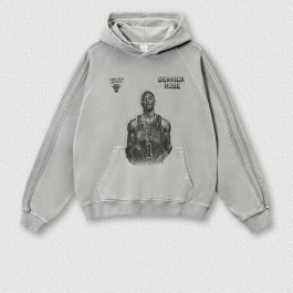 420g 100% Cotton Derrick Rose NBA Hoodie