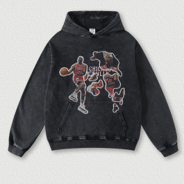 420g 100% Cotton Michael Jordan NBA Hoodie