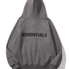Oversized Essentials Zip up Hoodie