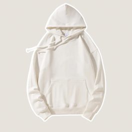 420g Pure Color Basic Cotton Hoodie