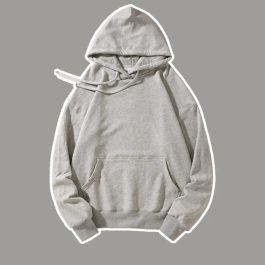 420g Pure Color Basic Cotton Hoodie