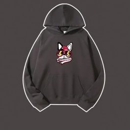 320g Double Cap Hooded Sweatshirt Pocket Cotton Hoodie