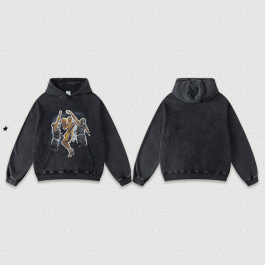 380g Kobe NBA Basketball Printed Cotton Hoodie