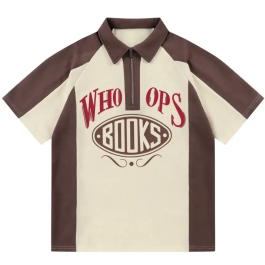 Classic American Zip Polo Shirt