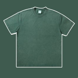 300g Washed Vintage Cotton T-Shirt