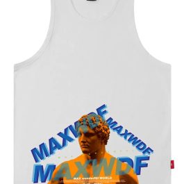 High Street Cotton Printed Vest Tees