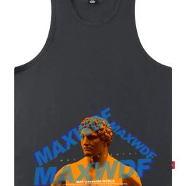 High Street Cotton Printed Vest Tees