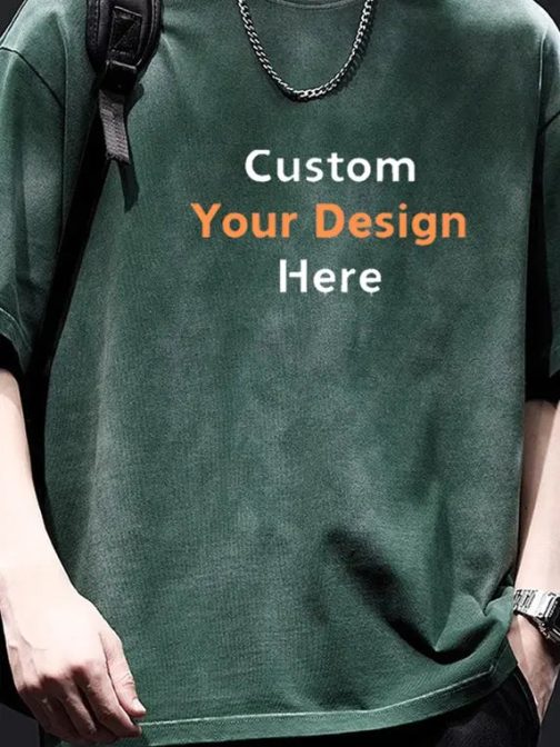 230g Vintage T-shirts with Custom Embroidery - Image 3