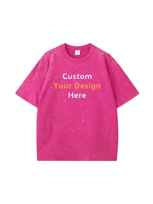 230g Vintage T-shirts with Custom Embroidery - Image 12