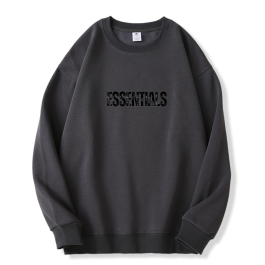300g Cotton Sweatshirt Essential Letter Printed Sweatshirts
