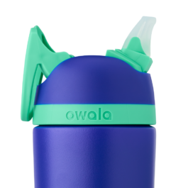Owala Kids’ Stainless Steel Flip™ Teal + Pink